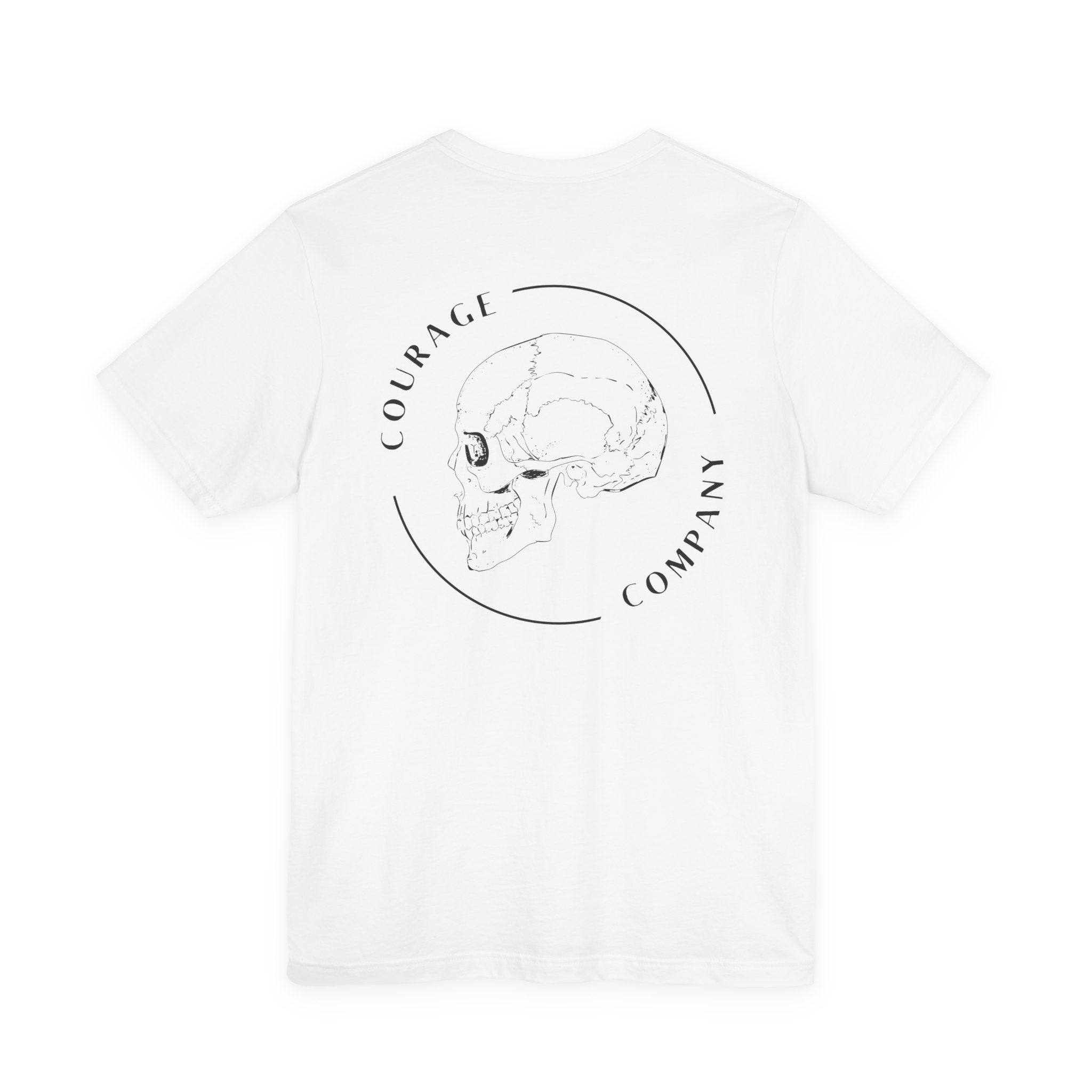 the humble courage classic white tee