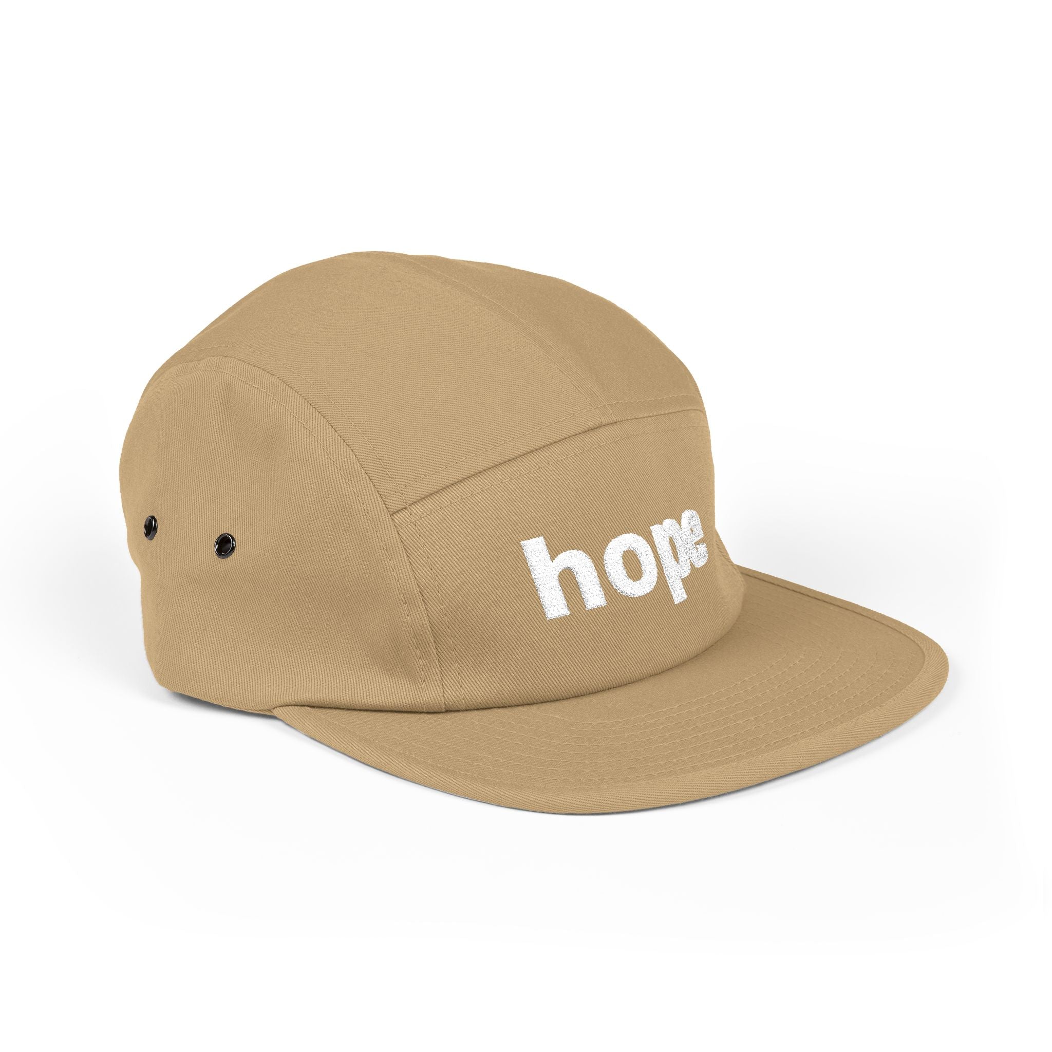 the hope embroidered 5-panel cap