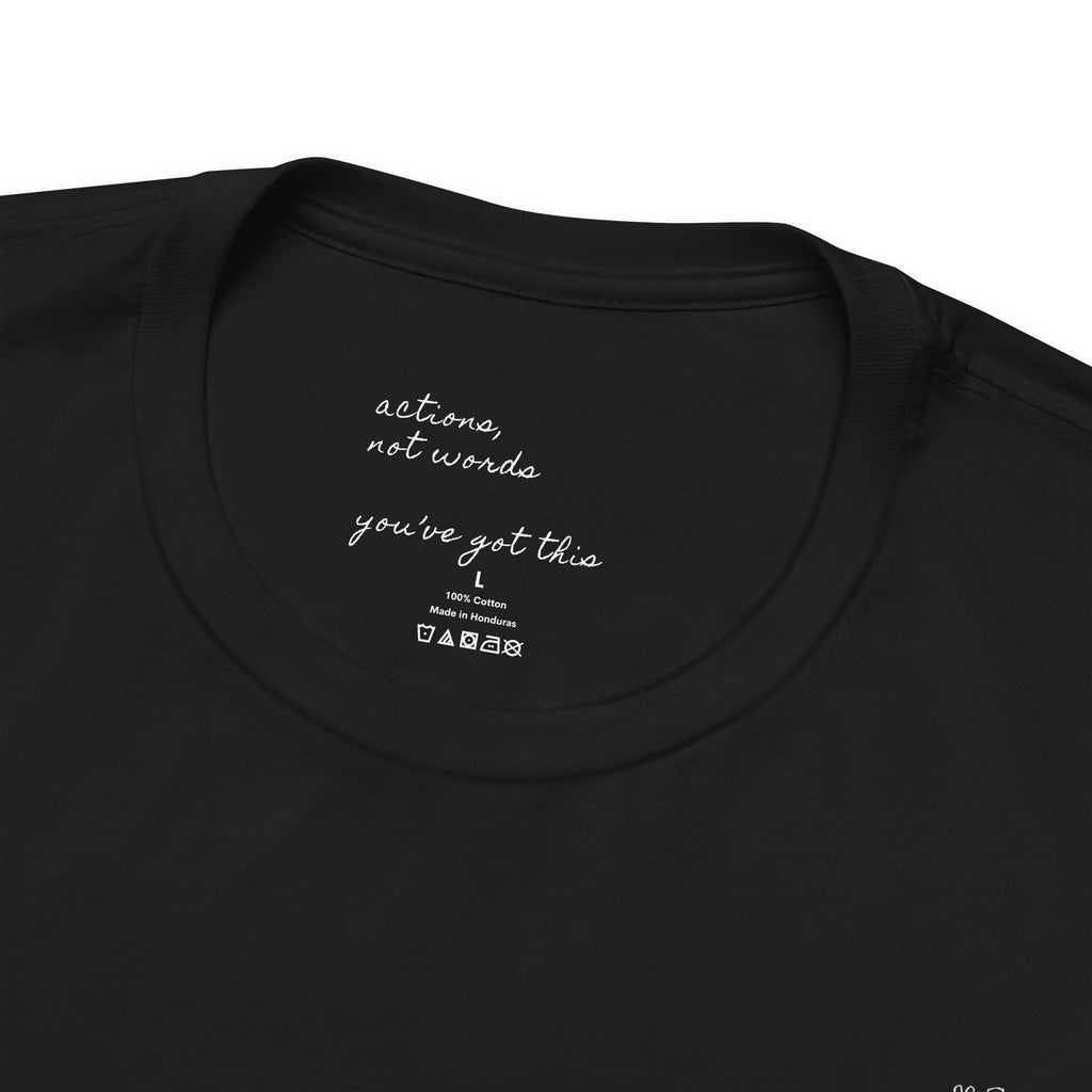 the humble change classic black tee