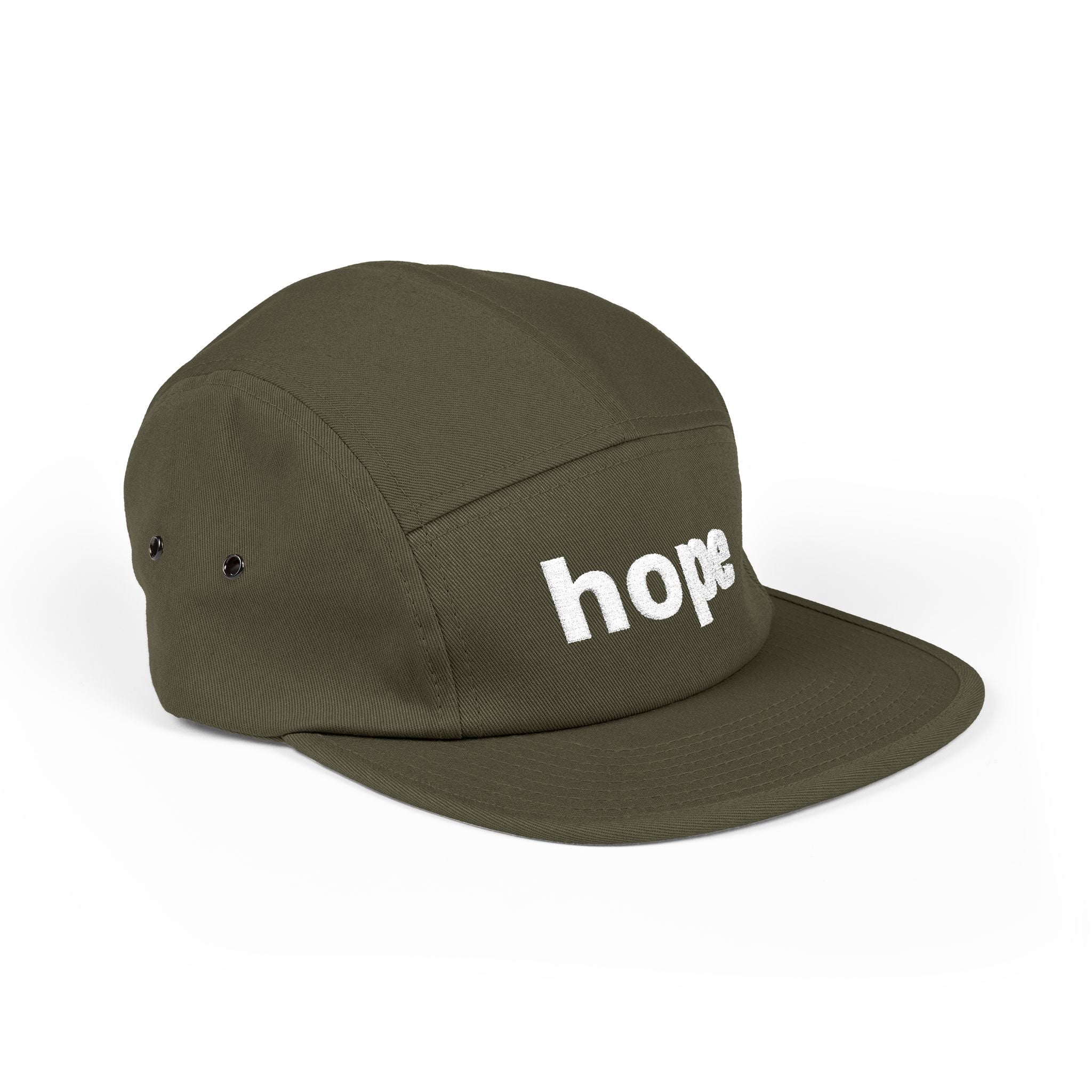 the hope embroidered 5-panel cap