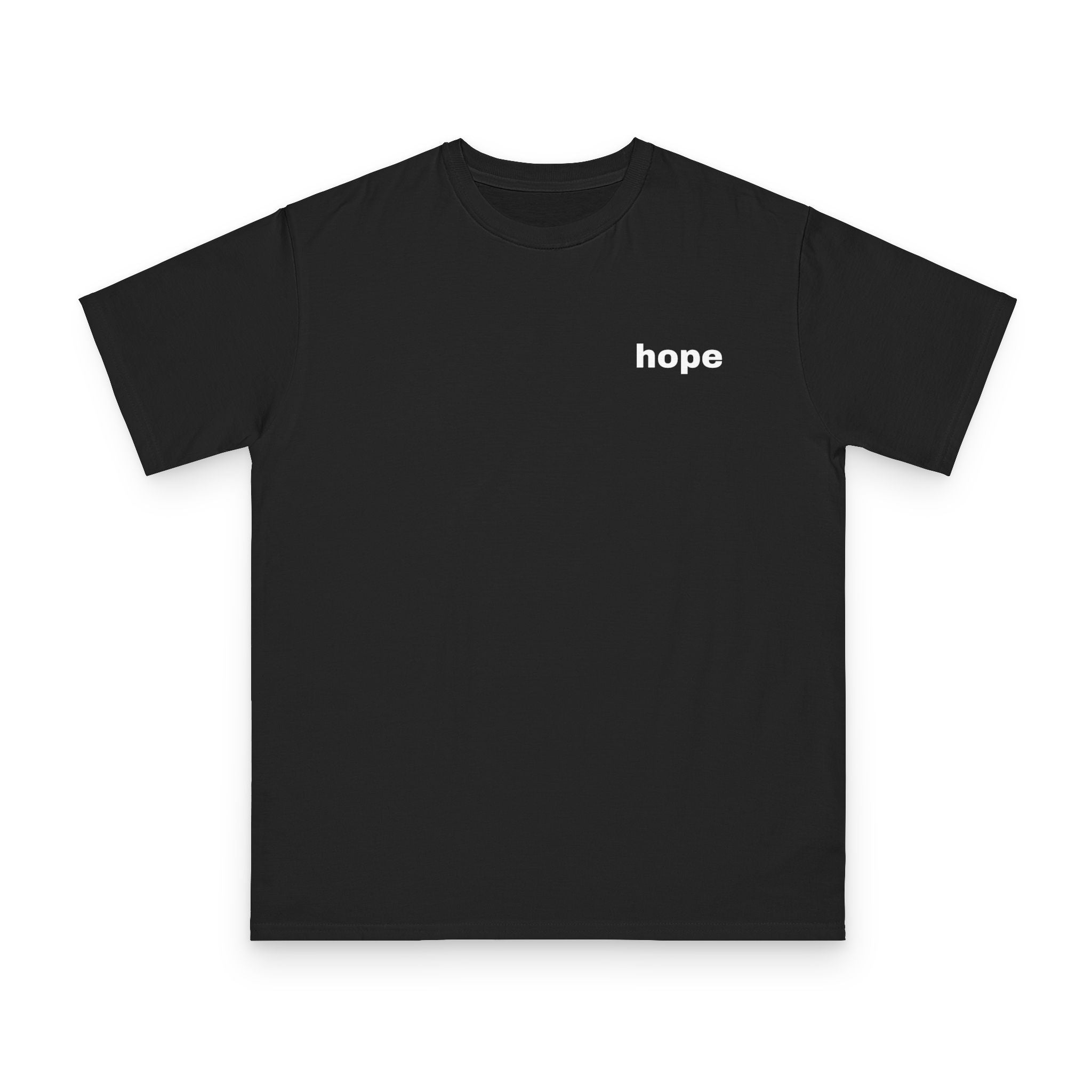 reach for hope, organic cotton