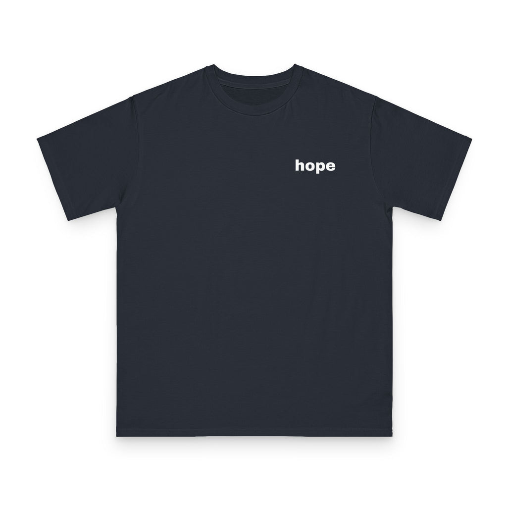 reach for hope, organic cotton