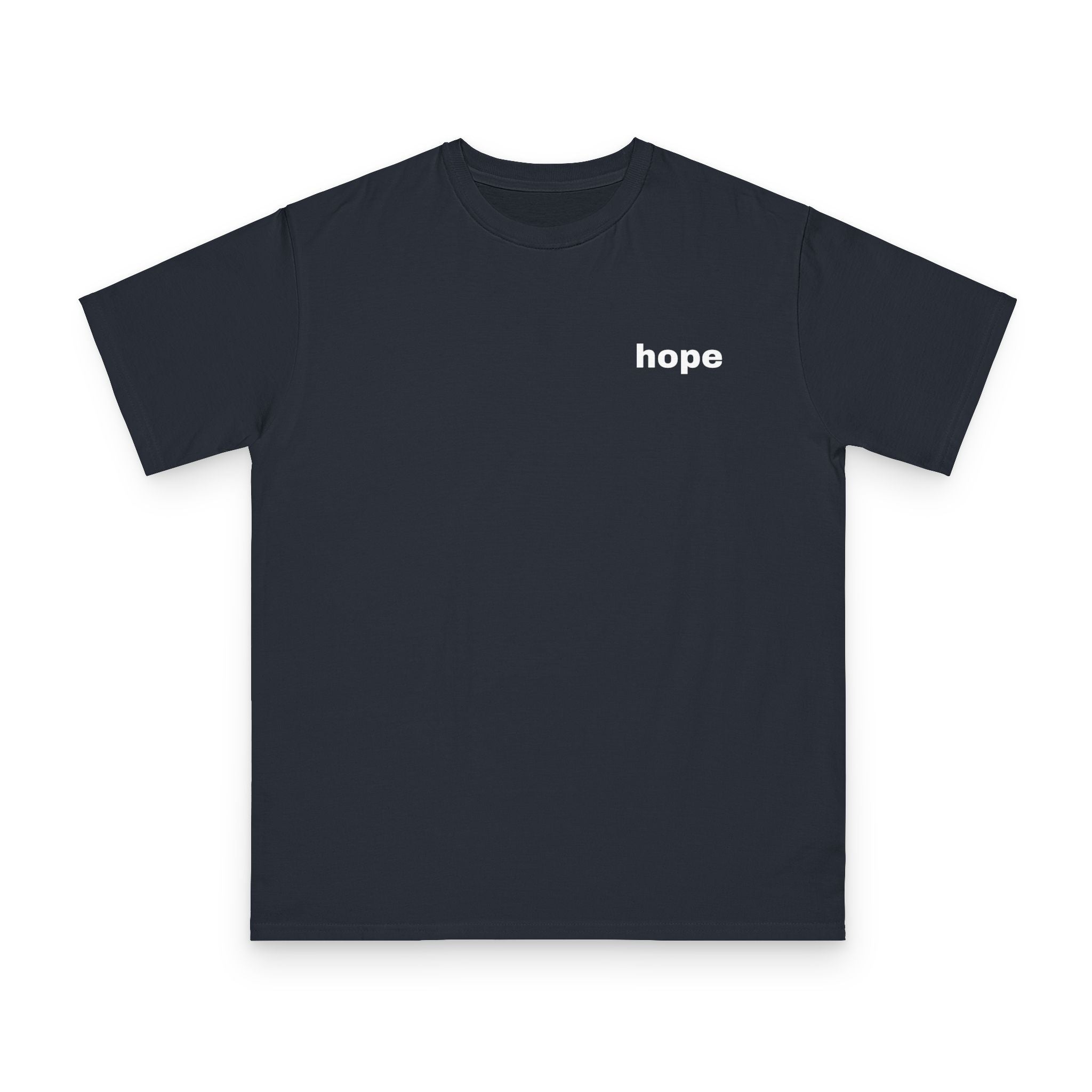 reach for hope, organic cotton