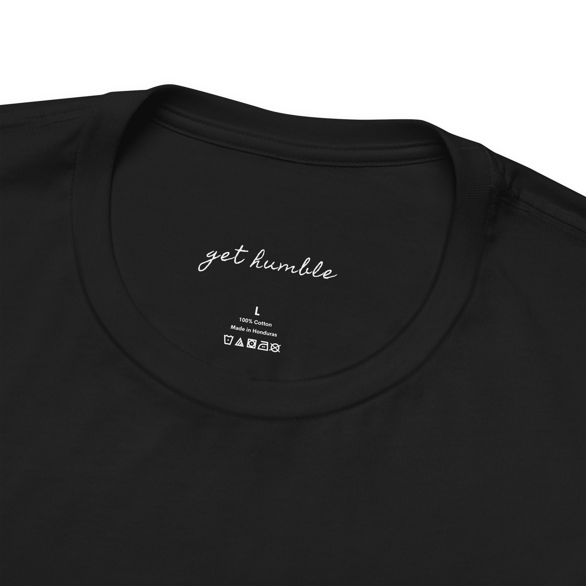 the humble courage classic black tee