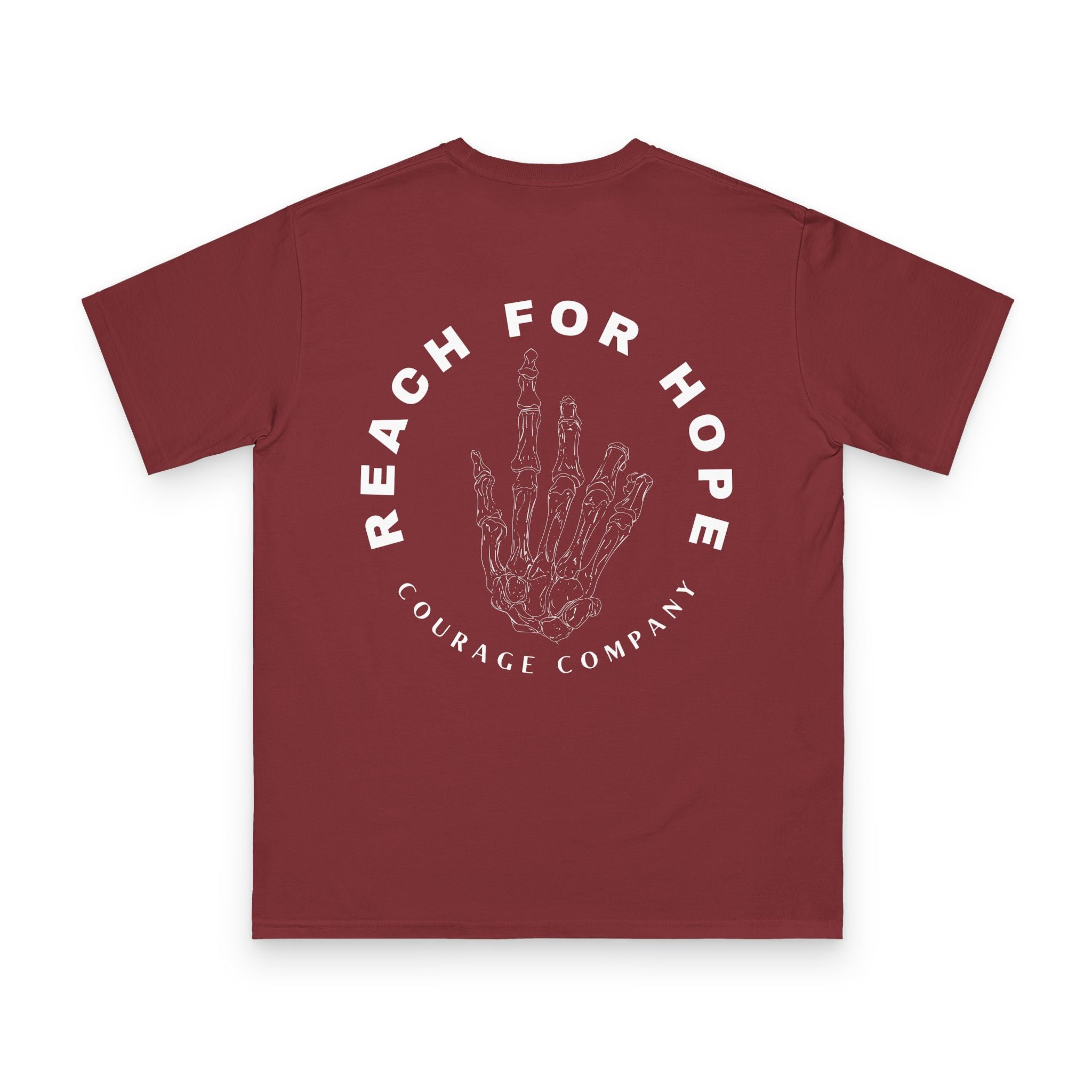 reach for hope, organic cotton