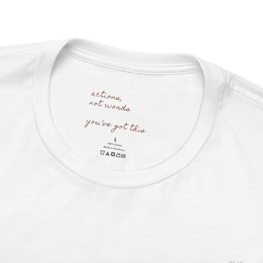 the humble change classic white tee
