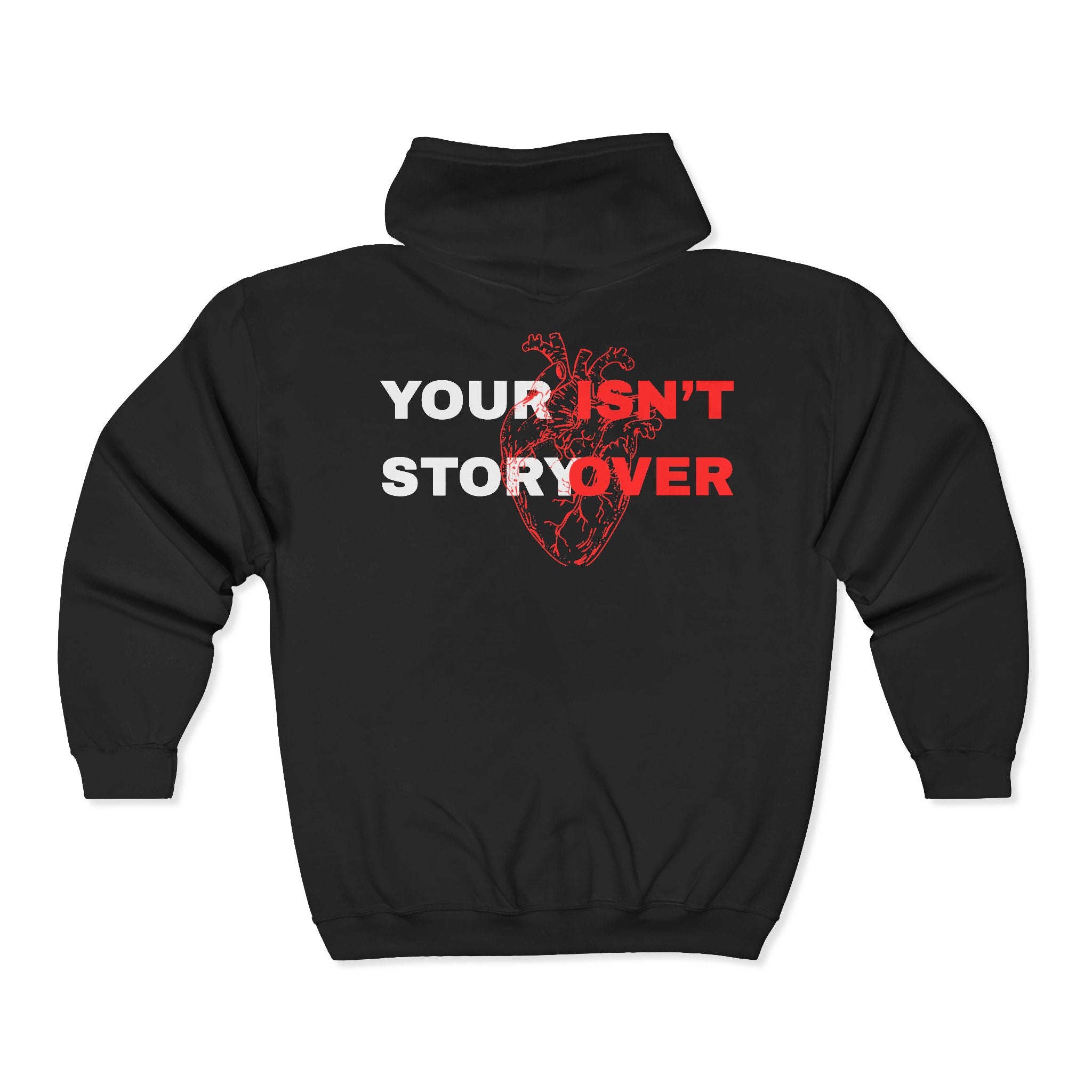 the company motto zip-up hoodie