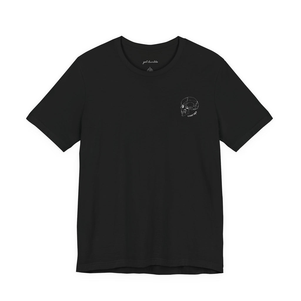 the humble courage classic black tee