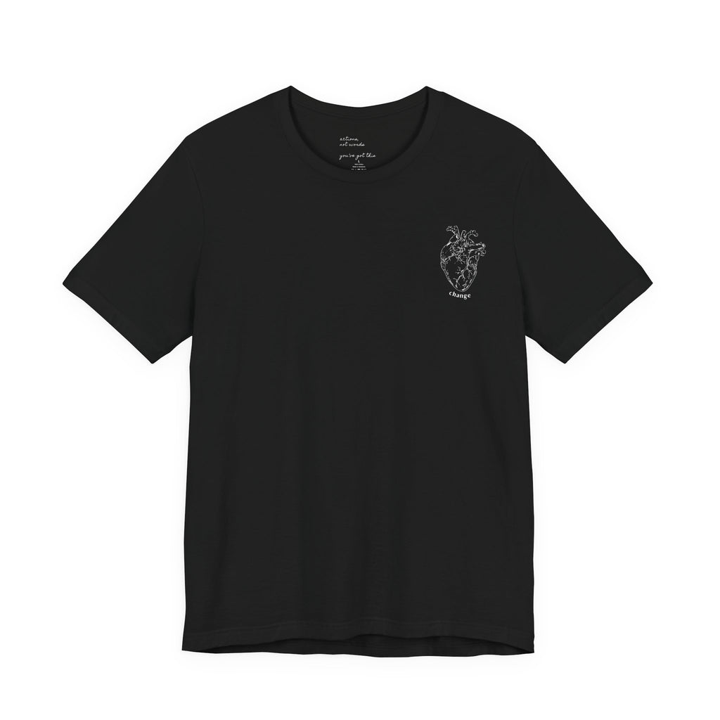 the humble change classic black tee