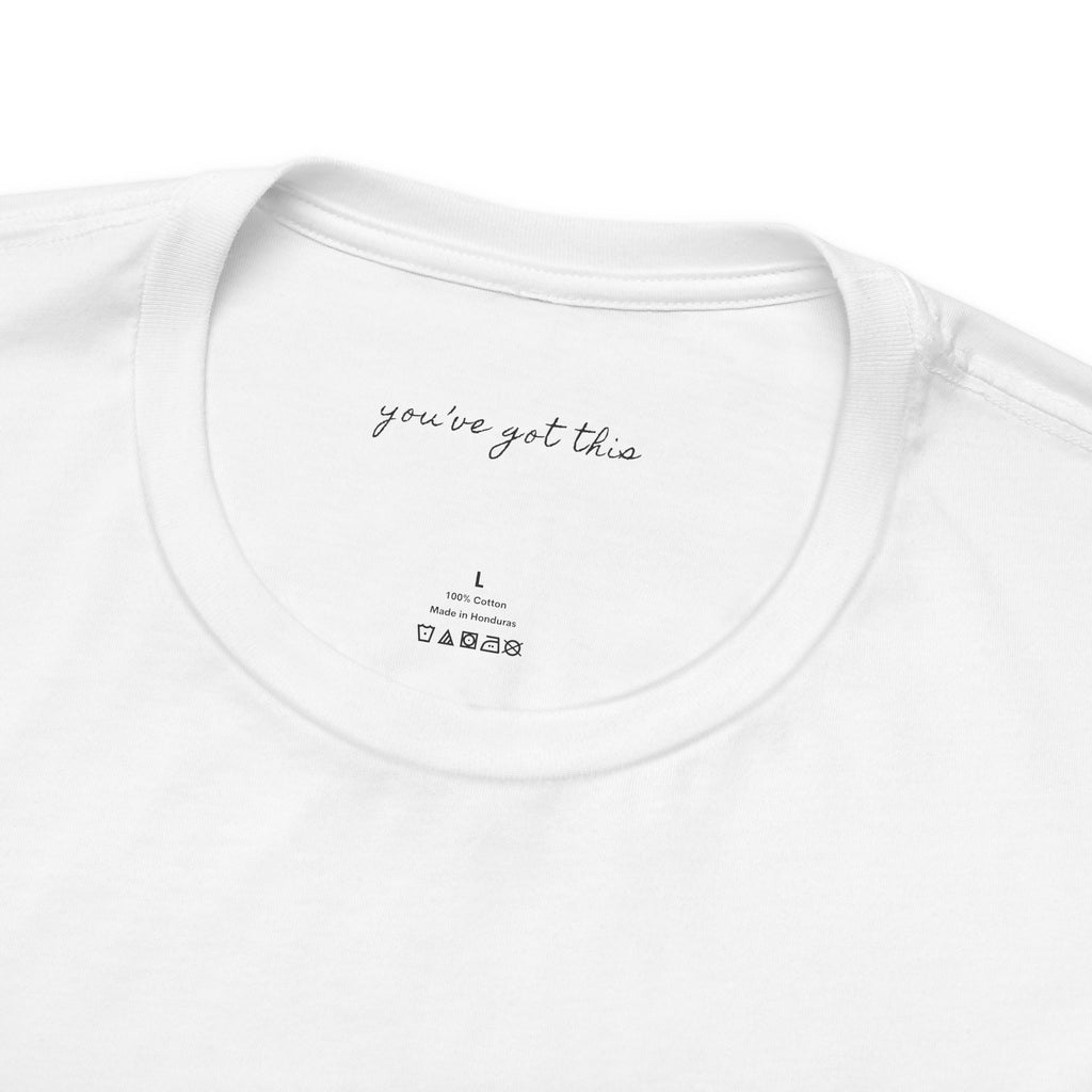 the humble courage classic white tee