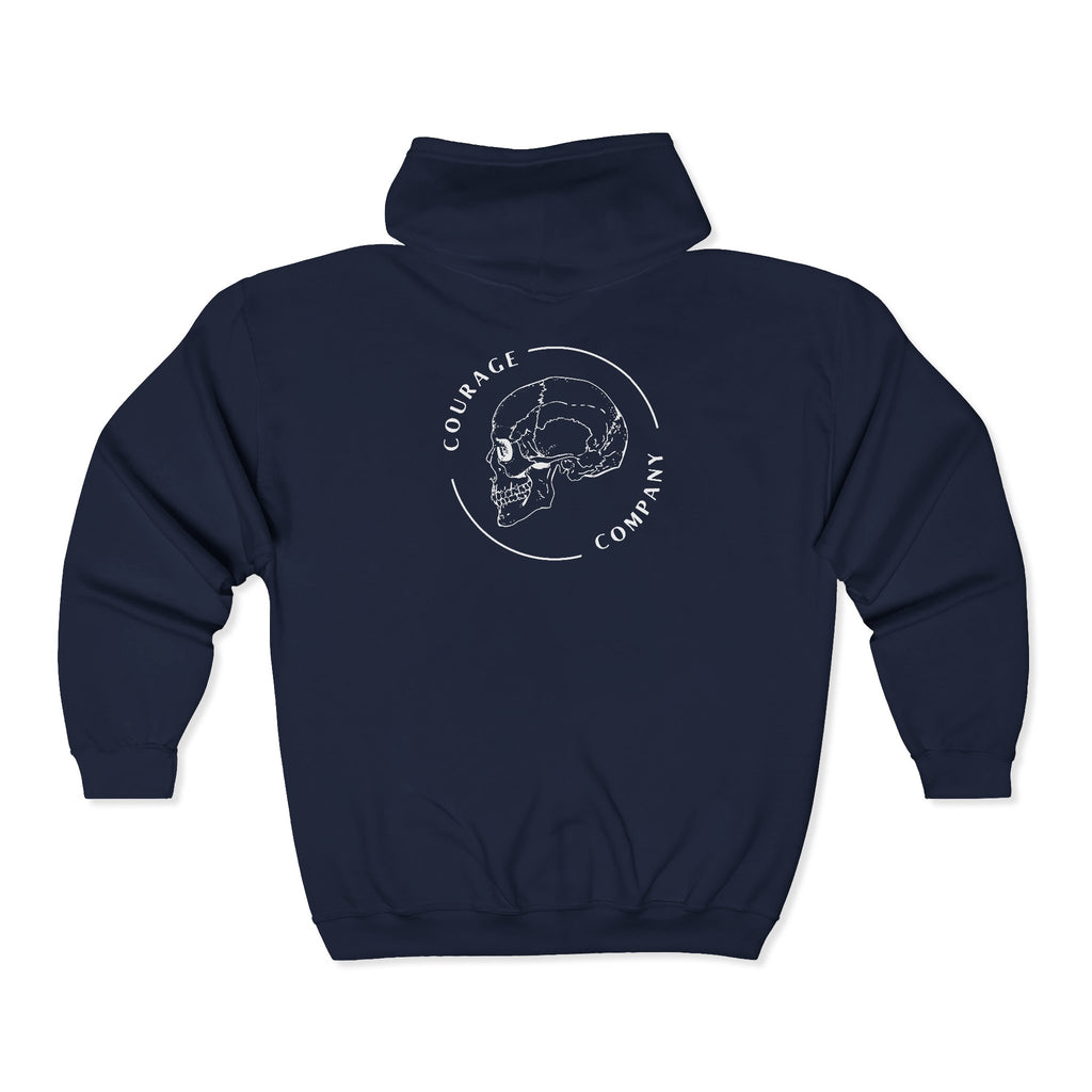 the get humble zip-up hoodie