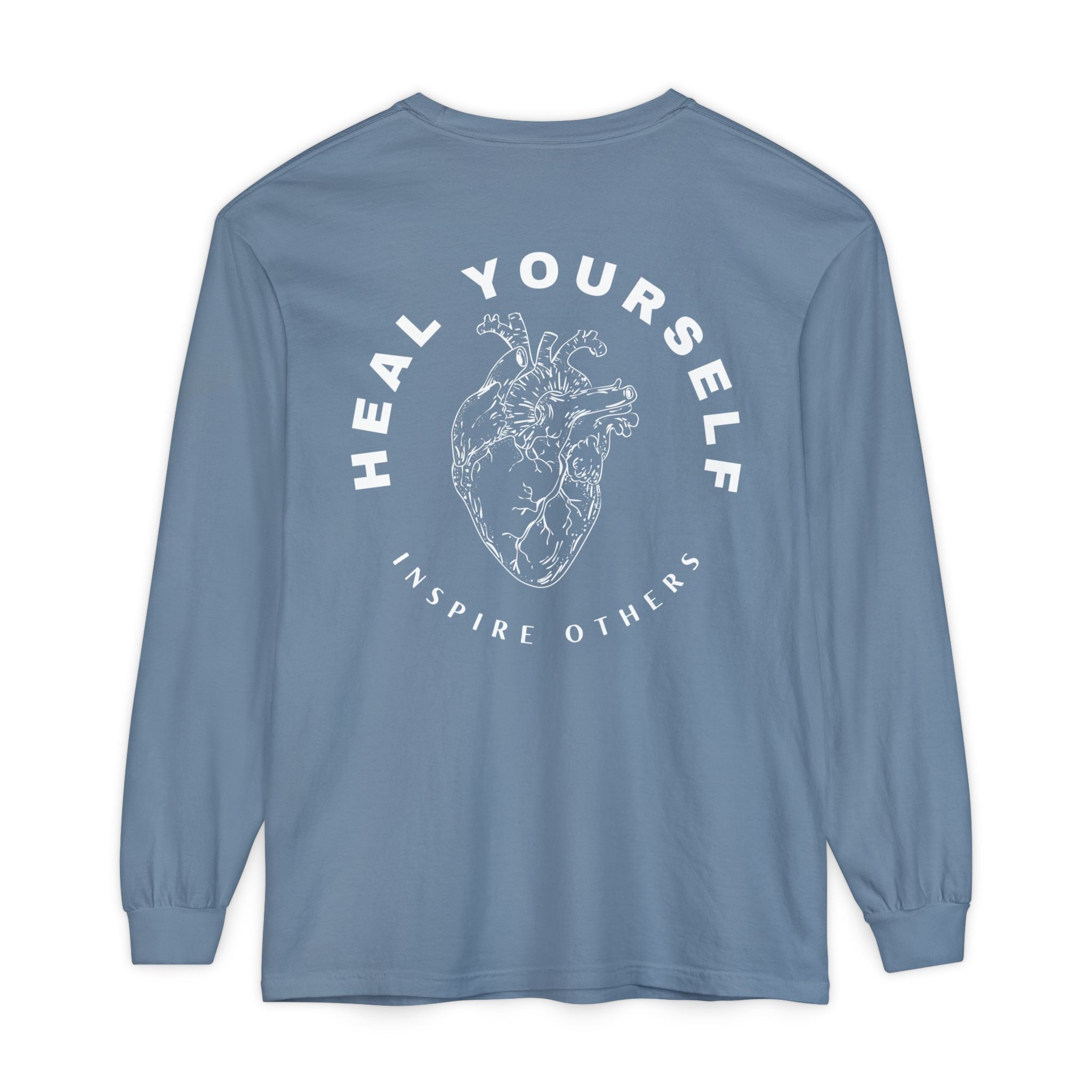 the heal yourself long sleeve tee