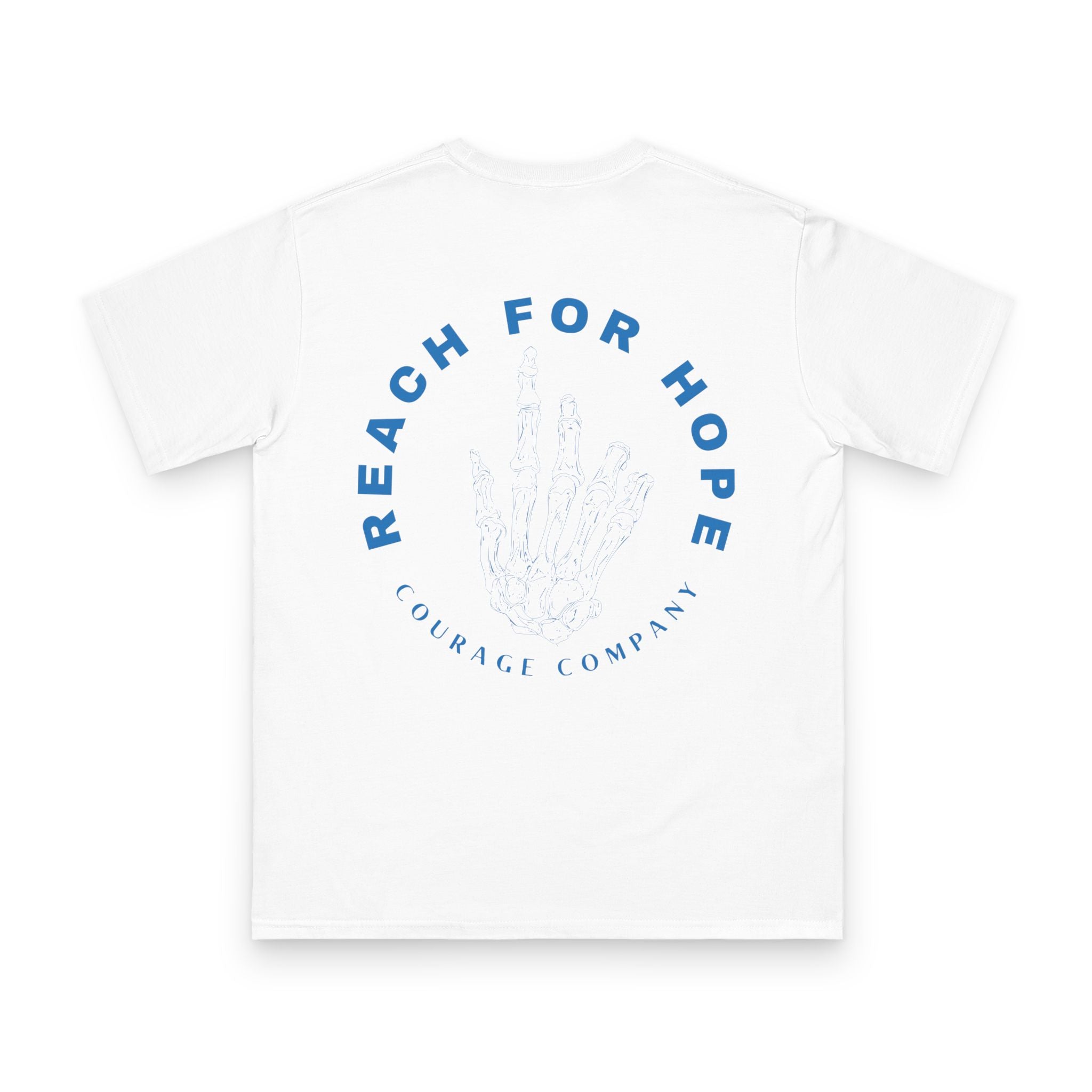 reach for hope, organic cotton