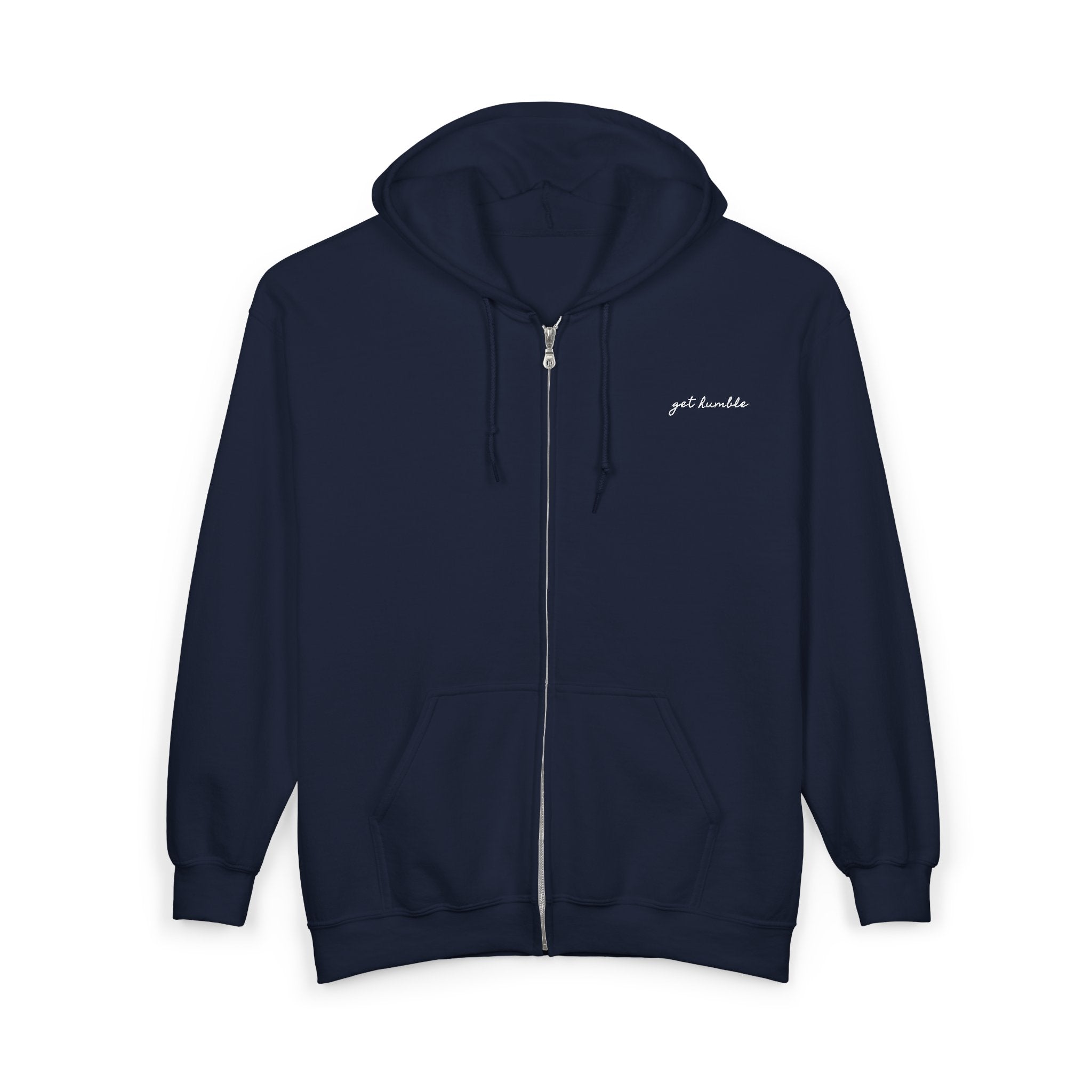 the get humble zip-up hoodie
