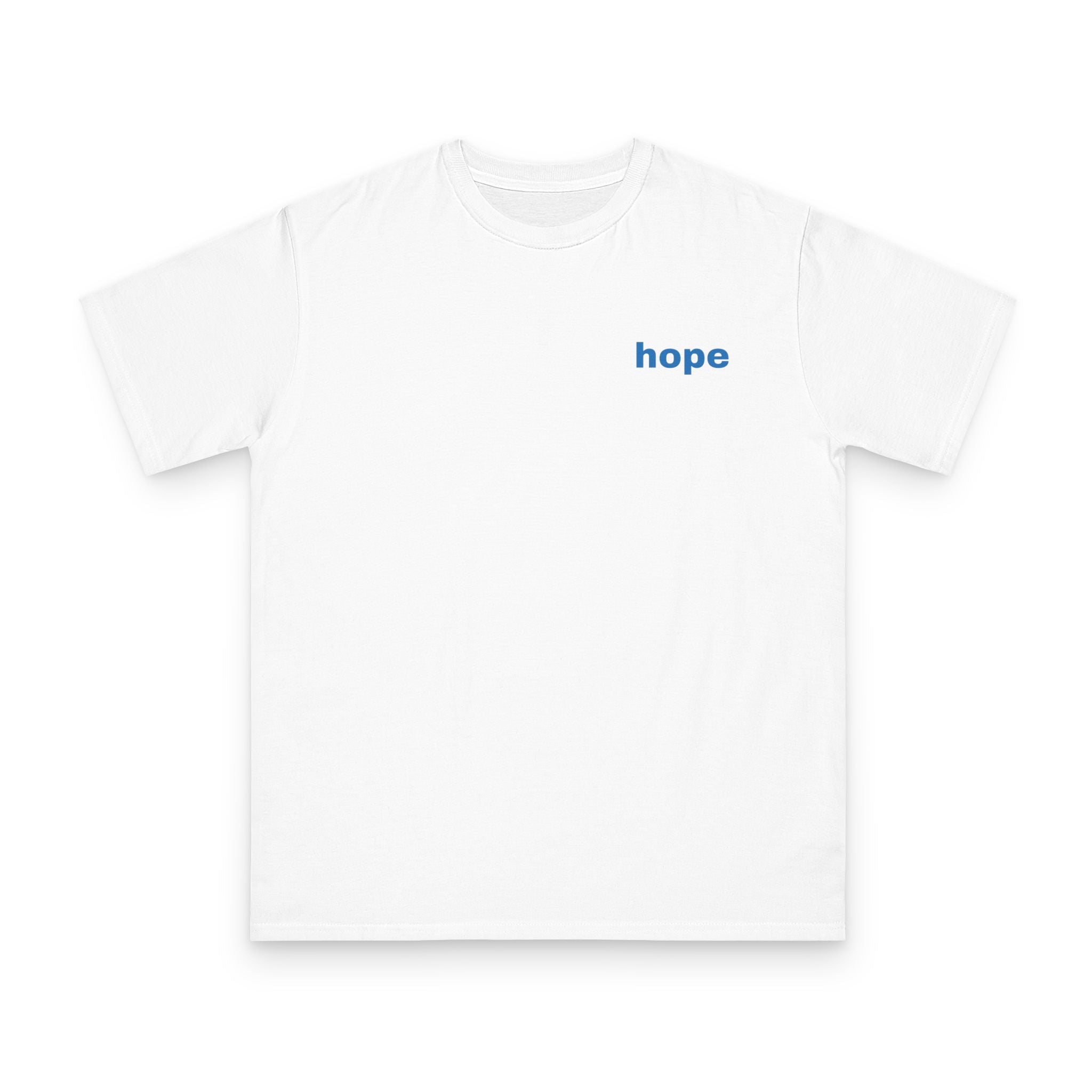 reach for hope, organic cotton